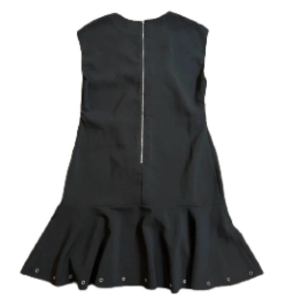 ALICE LAVISH RUFFLES MIDI BLACK DRESS WHIMSY GOTH DRESS - Picture 5 of 14